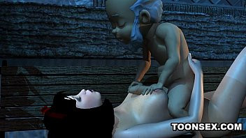 Play 3D Babe Has Her Tits and Pussy Fucked by a Dwarf