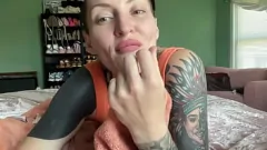 Play Huge Dildo Ass Worship and Toy Blowjob