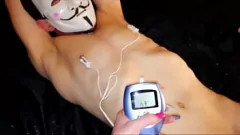 Play Electrifying Femdom Session: BDSM Mistress Nika Punishes Small Dick with Electric Sex Game