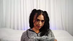 Play GF Touches Herself on Couch: Hot Amateur Teen Pussy Fucking