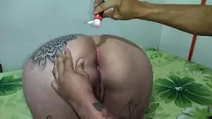 Play Hard anal pounding for slut Lizi Love's big ass - doggystyle interracial action with cumshot