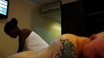 Play MASSAGE FUCK FROM YOUNG EBONY MILF