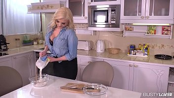 Play Busty Katy Jayne Destroys a Throbbing Cock in the Kitchen